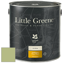 Краска Little Greene Intelligent Floor Paint полуглянцевая быстросохнущая краска цвет NCS S 2030-G50Y 