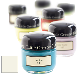 Краска Little Greene Sample Pot баночка краски цвет LG41 Whitening