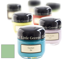 Краска Little Greene Sample Pot баночка краски цвет LG202 Spearmint
