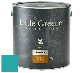 Краска Little Greene Traditional Oil Gloss высокоглянцевая масляная краска цвет NCS S 2050-B40G 