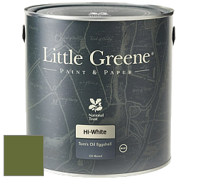 Краска Little Greene Tom’s Oil Eggshell полуматовая масляная краска цвет NCS S 4550-G40Y 