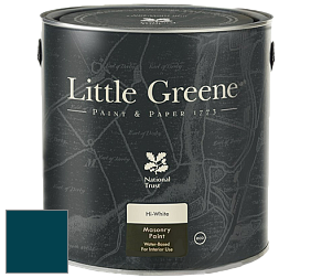 Краска Little Greene Intelligent Masonry Paint матовая колеруемая краска цвет LG95 Marine Blue