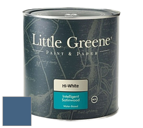 Краска Little Greene Intelligent Satinwood полуглянцевая моющаяся краска цвет LG251 Woad