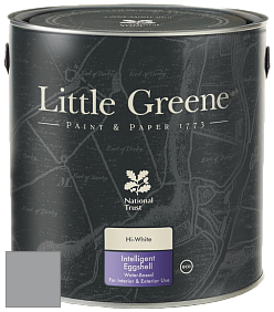 Краска Little Greene Intelligent Eggshell полуматовая моющаяся краска цвет RAL 7004 