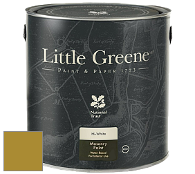 Краска Little Greene Intelligent Masonry Paint матовая колеруемая краска цвет NCS S 3060-G90Y 