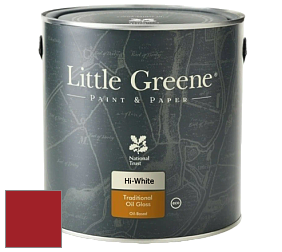 Краска Little Greene Traditional Oil Gloss высокоглянцевая масляная краска цвет RAL 3001 