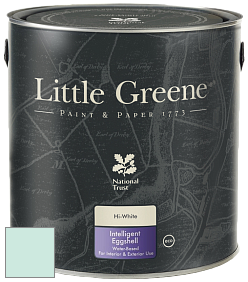 Краска Little Greene Intelligent Eggshell полуматовая моющаяся краска цвет NCS S 0515-B80G 