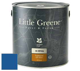 Краска Little Greene Traditional Oil Gloss высокоглянцевая масляная краска цвет NCS S 3560-R80B 