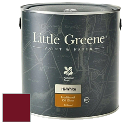 Краска Little Greene Traditional Oil Gloss высокоглянцевая масляная краска цвет LG192 Theatre Red
