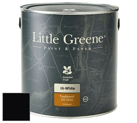 Краска Little Greene Traditional Oil Gloss высокоглянцевая масляная краска цвет RAL 9005 