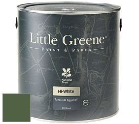 Краска Little Greene Tom’s Oil Eggshell полуматовая масляная краска цвет NCS S 6030-G30Y 