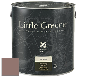 Краска Little Greene Intelligent Masonry Paint матовая колеруемая краска цвет LG315 Nether Red