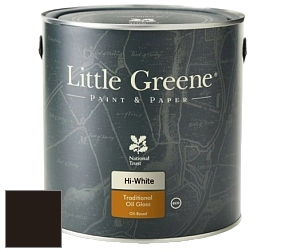 Краска Little Greene Traditional Oil Gloss высокоглянцевая масляная краска цвет LG124 Chocolate Colour