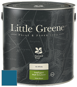 Краска Little Greene Ultimatt Intelligent Matt Emulsion матовая моющаяся краска цвет LG261 Moon Shadow