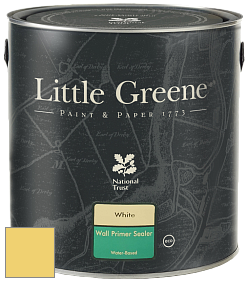 Краска Little Greene Wall Primer Sealer кроющий колеруемый грунт цвет LG335 Indian Yellow