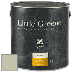 Краска Little Greene Intelligent Floor Paint полуглянцевая быстросохнущая краска цвет NCS S 2010-G60Y 