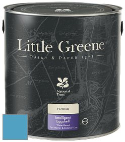 Краска Little Greene Intelligent Eggshell полуматовая моющаяся краска цвет LG254 Route One