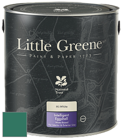 Краска Little Greene Intelligent Eggshell полуматовая моющаяся краска цвет RAL 6000 