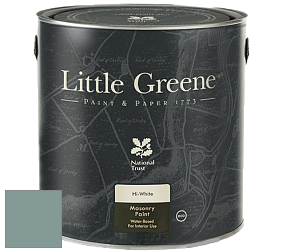 Краска Little Greene Intelligent Masonry Paint матовая колеруемая краска цвет LG348 Perpetual Blue