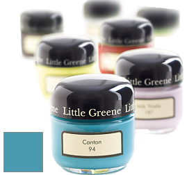 Краска Little Greene Sample Pot баночка краски цвет LG259 Old School Blue