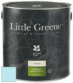 Краска Little Greene Ultimatt Intelligent Matt Emulsion матовая моющаяся краска цвет LG258 Pale Berlin
