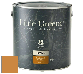 Краска Little Greene Traditional Oil Gloss высокоглянцевая масляная краска цвет LG350 Ashes of Marigold
