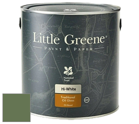 Краска Little Greene Traditional Oil Gloss высокоглянцевая масляная краска цвет NCS S 5030-G30Y 