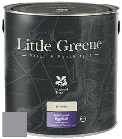 Краска Little Greene Intelligent Eggshell полуматовая моющаяся краска цвет NCS S 4005-R50B 