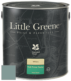 Краска Little Greene Wall Primer Sealer кроющий колеруемый грунт цвет LG348 Perpetual Blue