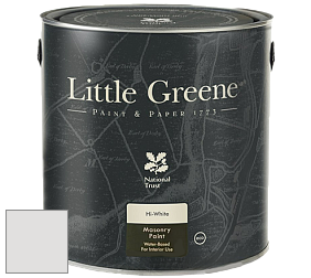 Краска Little Greene Intelligent Masonry Paint матовая колеруемая краска цвет NCS S 1001-R 