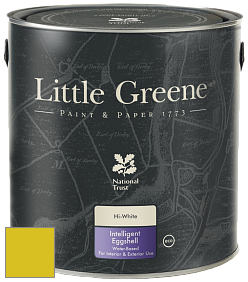 Краска Little Greene Intelligent Eggshell полуматовая моющаяся краска цвет RAL 1012 