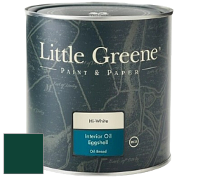 Краска Little Greene Interior Oil Eggshell полуматовая масляная краска цвет RAL 6005 