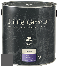 Краска Little Greene Intelligent Eggshell полуматовая моющаяся краска цвет NCS S 7500-N 