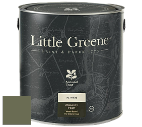 Краска Little Greene Intelligent Masonry Paint матовая колеруемая краска цвет NCS S 6020-G50Y 