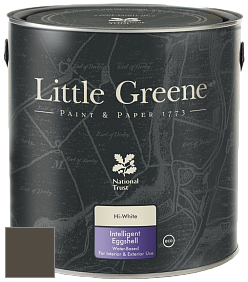 Краска Little Greene Intelligent Eggshell полуматовая моющаяся краска цвет NCS S 8005-Y 