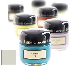 Краска Little Greene Sample Pot баночка краски цвет LG162 French Grey Mid