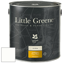 Краска Little Greene Intelligent Floor Paint полуглянцевая быстросохнущая краска цвет LG222 Loft White