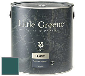 Краска Little Greene Tom’s Oil Eggshell полуматовая масляная краска цвет NCS S 6030-B50G 