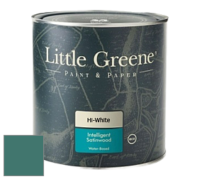 Краска Little Greene Intelligent Satinwood полуглянцевая моющаяся краска цвет NCS S 5030-B70G 