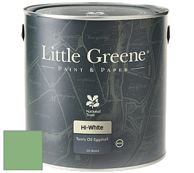 Краска Little Greene Tom’s Oil Eggshell полуматовая масляная краска цвет NCS S 2040-G20Y 