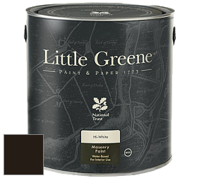 Краска Little Greene Intelligent Masonry Paint матовая колеруемая краска цвет LG124 Chocolate Colour
