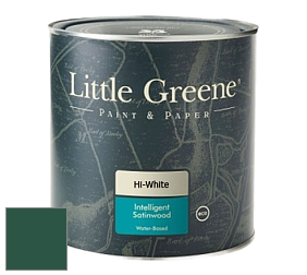 Краска Little Greene Intelligent Satinwood полуглянцевая моющаяся краска цвет RAL 6028 