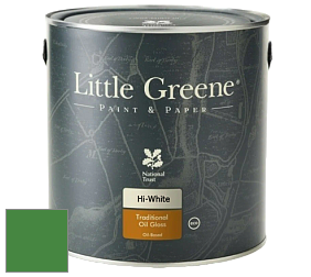 Краска Little Greene Traditional Oil Gloss высокоглянцевая масляная краска цвет RAL 6017 
