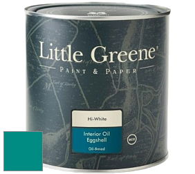 Краска Little Greene Interior Oil Eggshell полуматовая масляная краска цвет NCS S 3055-B50G 