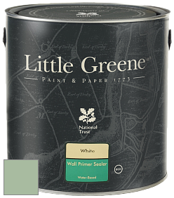 Краска Little Greene Wall Primer Sealer кроющий колеруемый грунт цвет LG138 Aquamarine