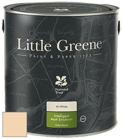 Краска Little Greene Ultimatt Intelligent Matt Emulsion матовая моющаяся краска цвет LG34 Stone-Pale-Warm