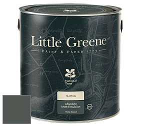 Краска Little Greene Absolute Matt Emulsion матовая краска для потолка цвет LG324 Vulcan