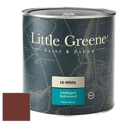 Краска Little Greene Intelligent Satinwood полуглянцевая моющаяся краска цвет RAL 3009 