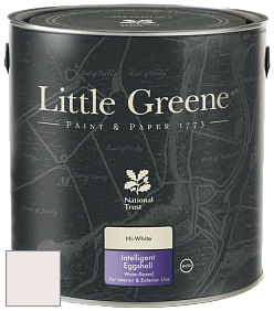 Краска Little Greene Intelligent Eggshell полуматовая моющаяся краска цвет NCS S 0603-Y80R 