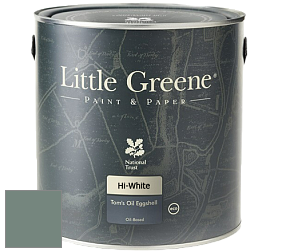 Краска Little Greene Tom’s Oil Eggshell полуматовая масляная краска цвет NCS S 5010-B90G 